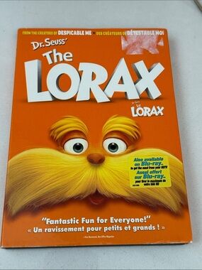Dr. Seuss’ The Lorax DVD with dust cover